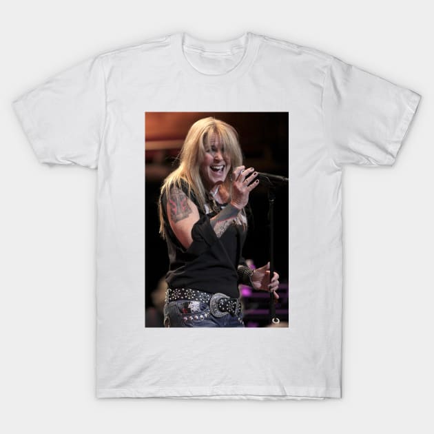 Lita Ford Photograph T-Shirt by Concert Photos